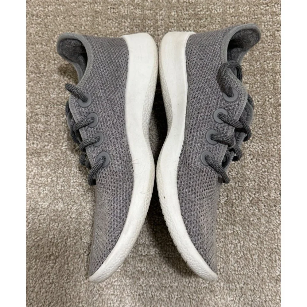 Allbirds‎ Men's Tree Runner Gray Mist Shoes Everyday Sneakers Size 8 Washable